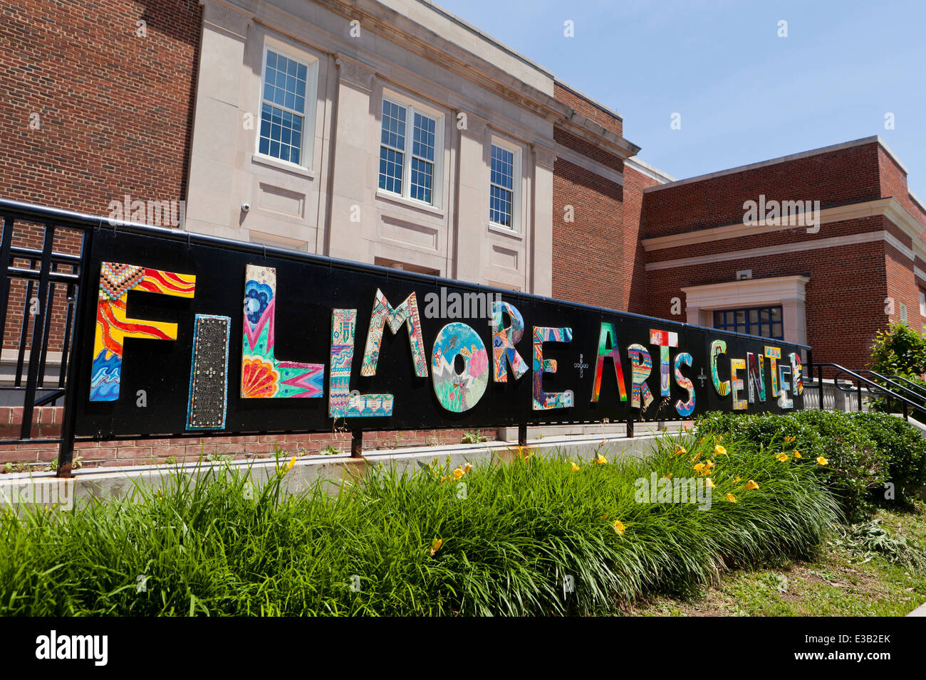 Fillmore Arts Centre school - Washington, DC USA Banque D'Images