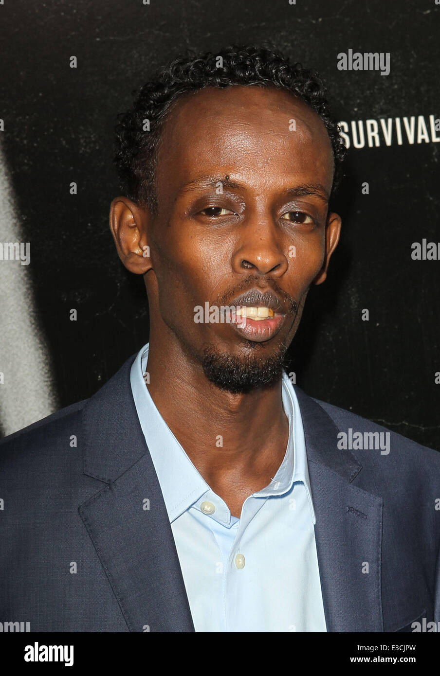 Premiere de Columbia Pictures" "Capitaine Phillips" tenue à l'Academy of Motion Picture Arts and Sciences comprend : Barkhad Abdi Où : Los Angeles, California, United States Quand : 30 août 2013 Banque D'Images