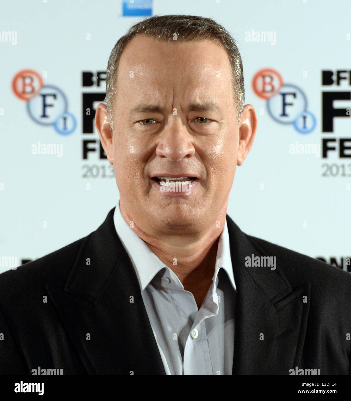 BFI London Film Festival : "Capitaine Phillips' une séance tenue au May Fair Hotel comprend : Tom Hanks Où : London, Royaume-Uni Quand : 09 Oct 2013 Banque D'Images