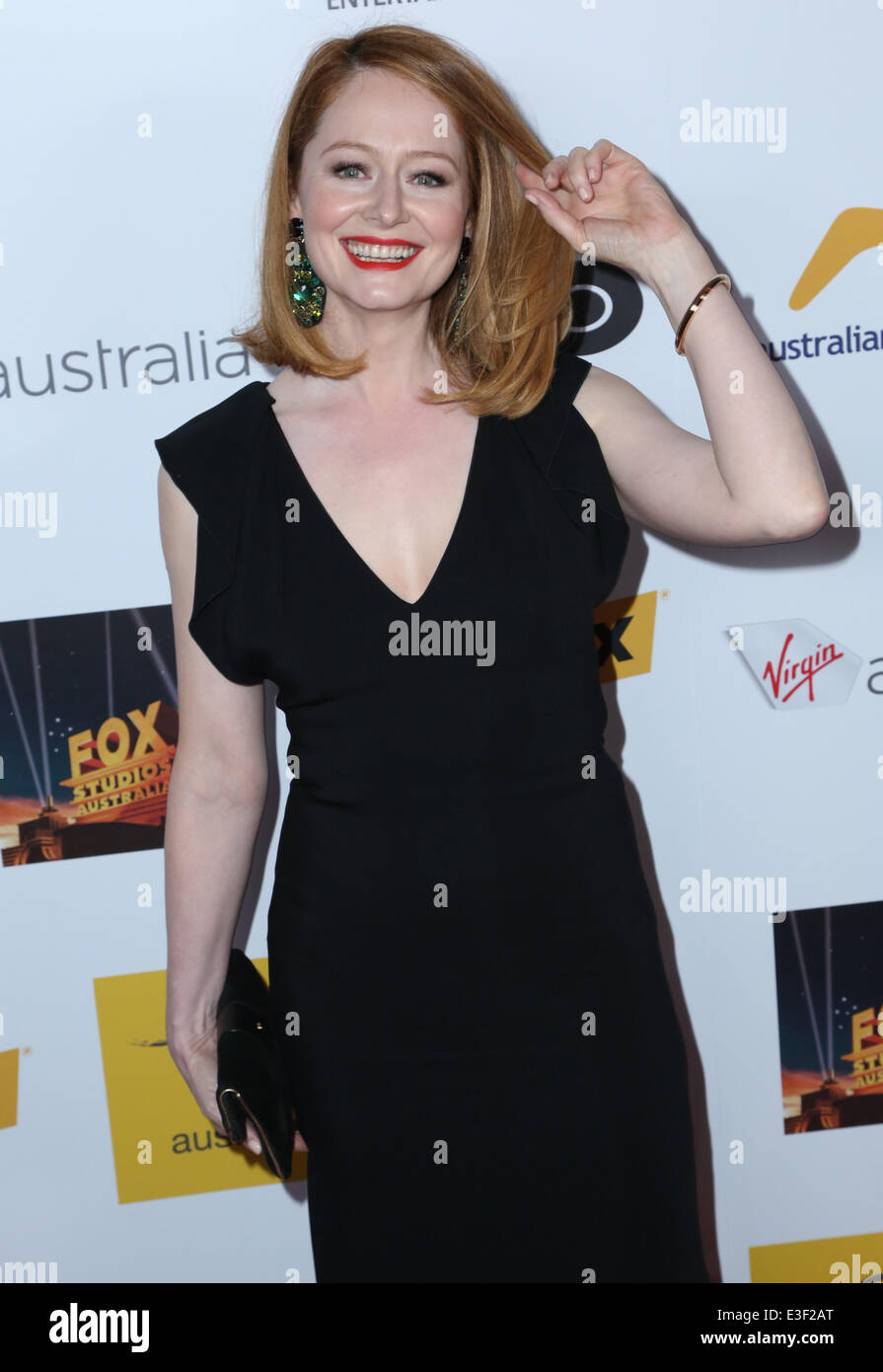 Prix de la percée de l'AIF - Arrivées avec : Miranda Otto Où : Los Angeles, CA, United States Quand : 25 Oct 2013 Banque D'Images