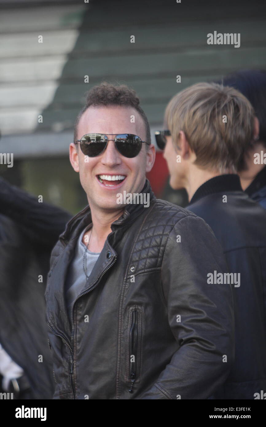 Cérémonie à Jane's Addiction avec une étoile sur le Hollywood Walk of Fame en vedette : Stephen Perkins Où : Los Angeles, CA, United States Quand : 30 Oct 2013 Banque D'Images