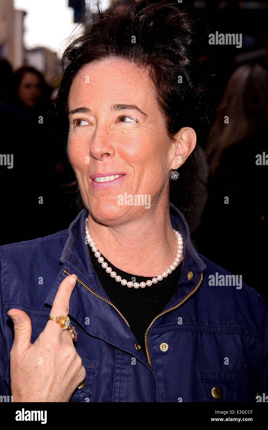 La 5000ème exécution de Broadway Mamma Mia ! Au Broadhurst Theater-Arrivals. Avec : Kate Spade Où : New York, New York, United States Quand : 09 Nov 2013 Banque D'Images