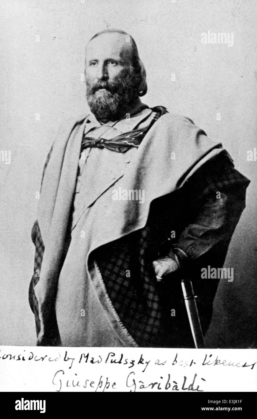 Giuseppe Garibaldi Banque D'Images