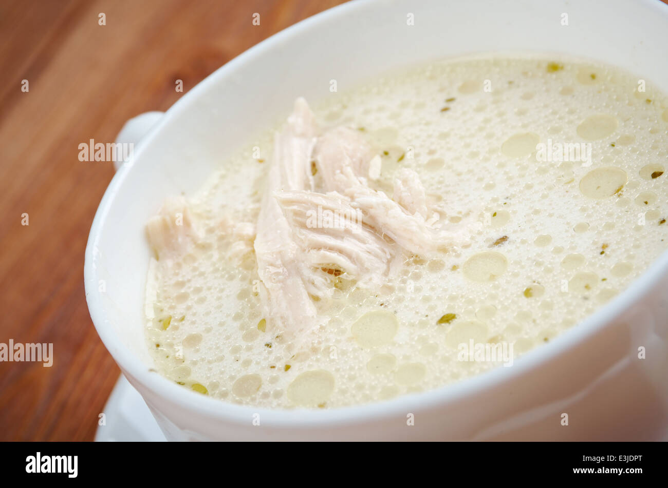 Mull poulet - n'existe pas très loin du nord de la Géorgie La Géorgie.soupe au poulet tradition Banque D'Images