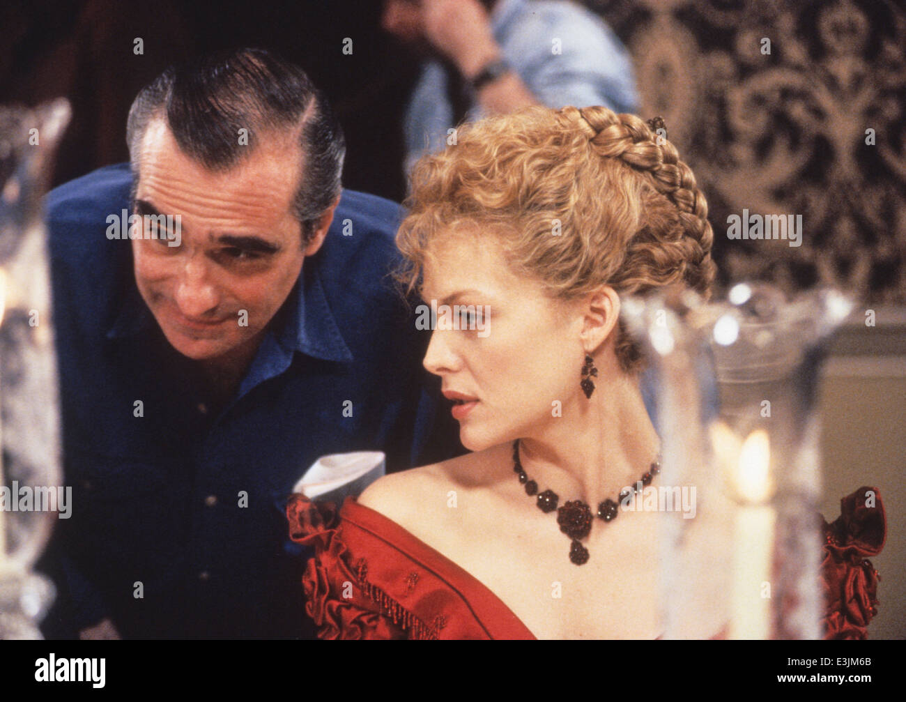 Martin Scorsese, Michelle Pfeiffer, l'âge d'innocence, 1993 Banque D'Images