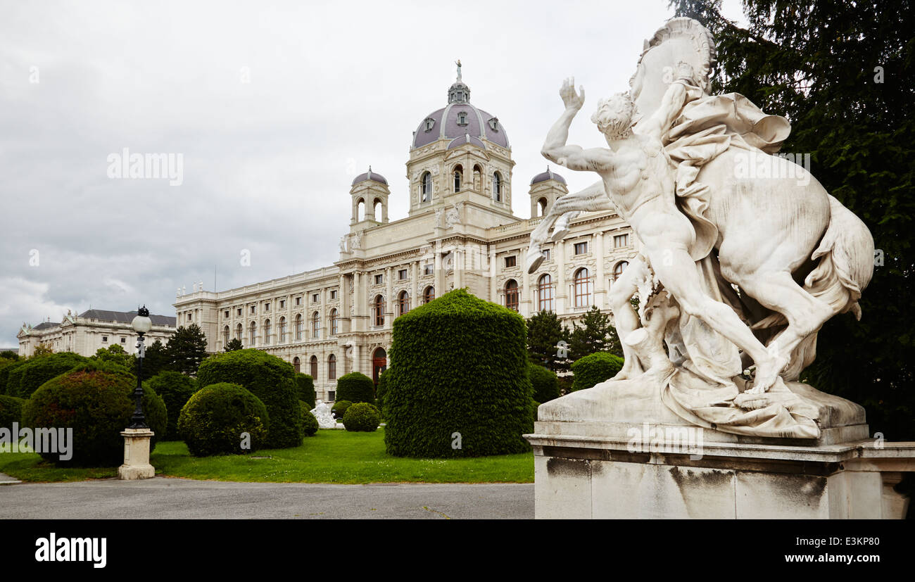 Le Kunsthistorisches Museum Wien (musée de l'histoire de l'art Vienne) Banque D'Images