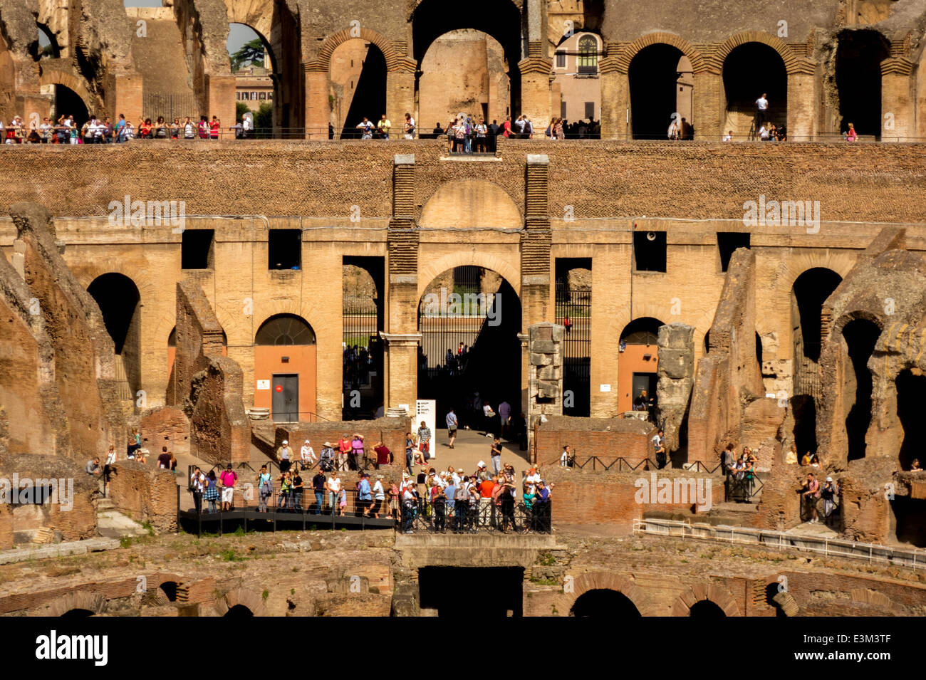Le Colisée à Rome Banque D'Images