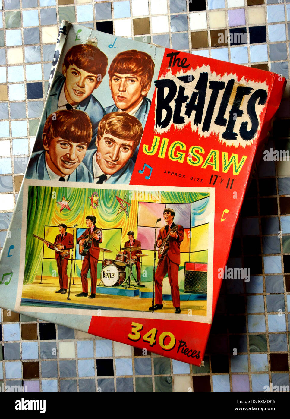 Les Beatles puzzle à partir des années 1960, Londres Banque D'Images