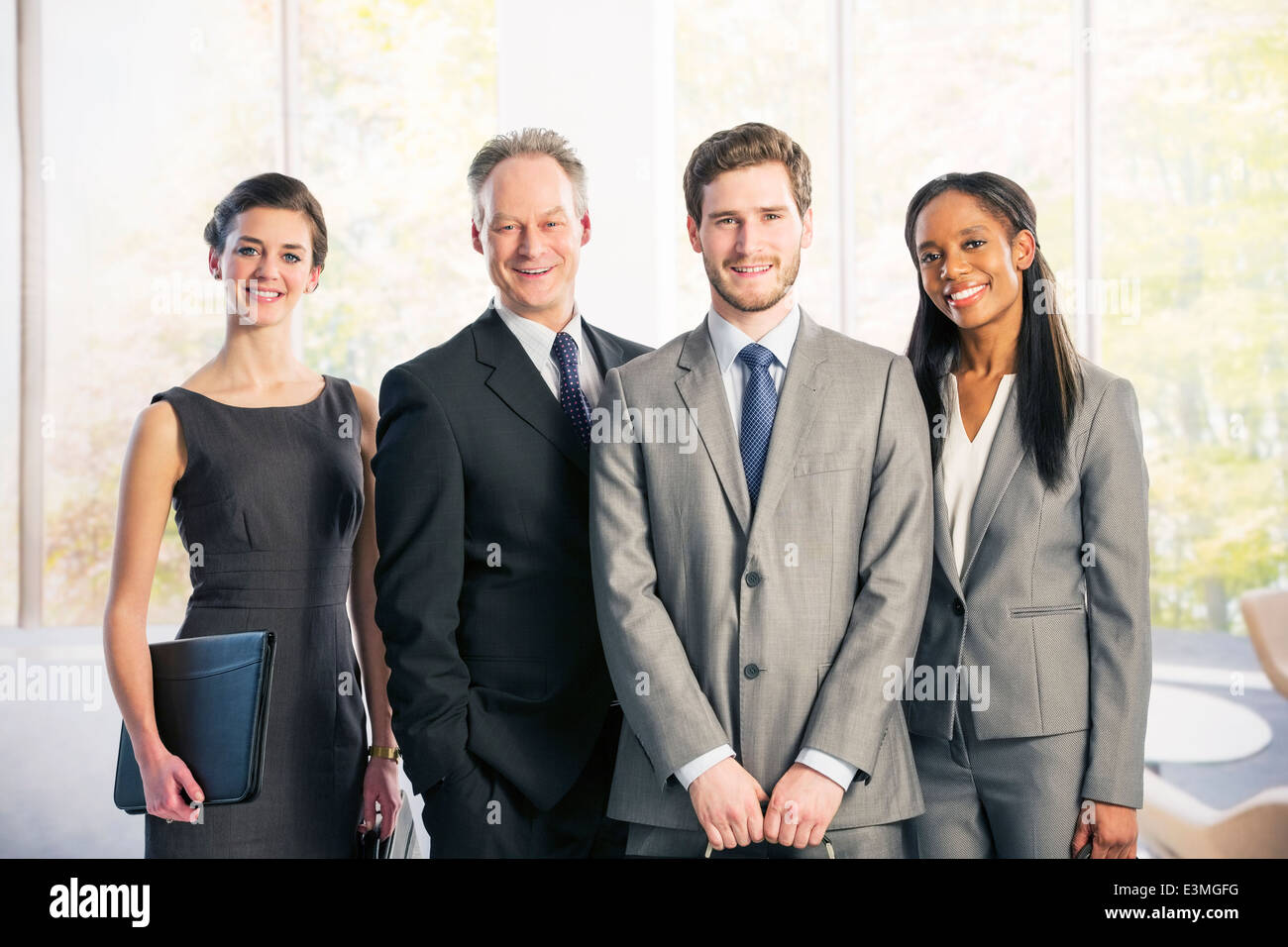 Portrait of business people Banque D'Images