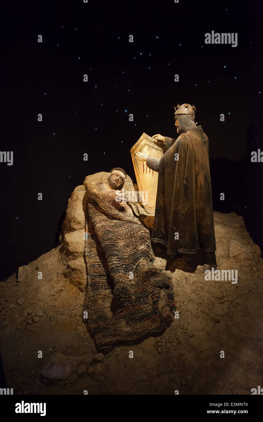 Musée d'histoire de la Catalogne à Barcelone, Espagne. Banque D'Images