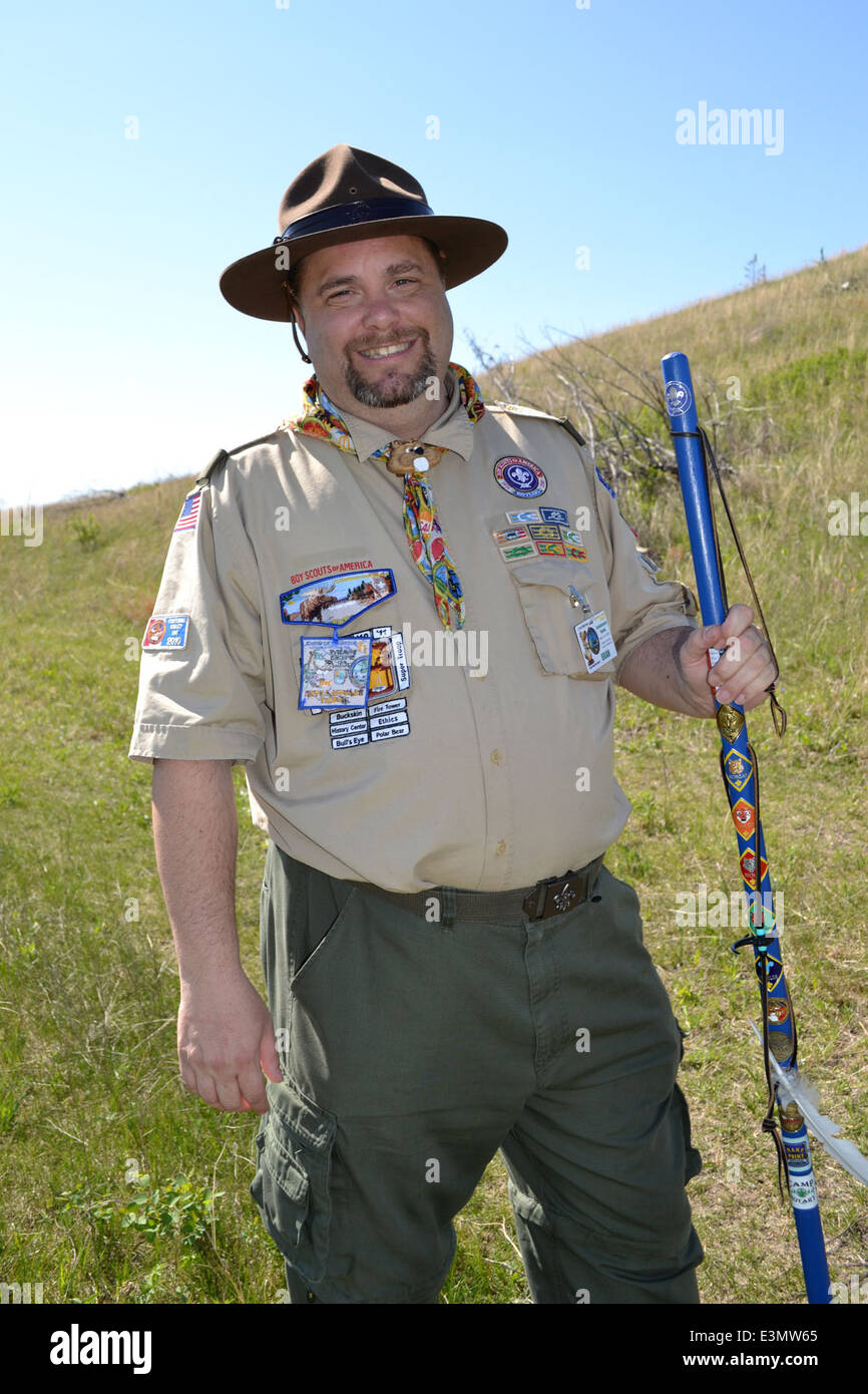 Bucky Chef scout Banque D'Images