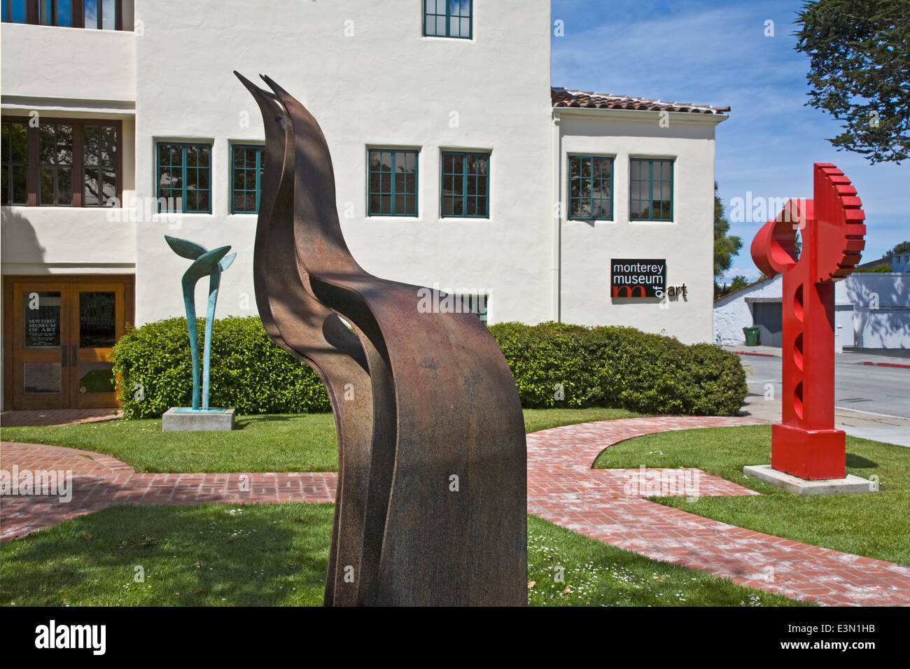 Extérieur de la Monterey MUSEUM OF ART - Monterey, Californie Banque D'Images