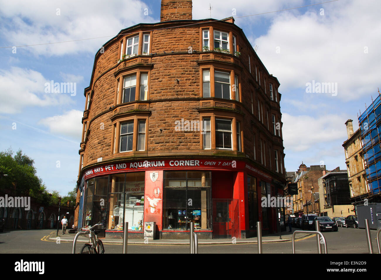 Parnie Street Merchant City Glasgow Banque D'Images