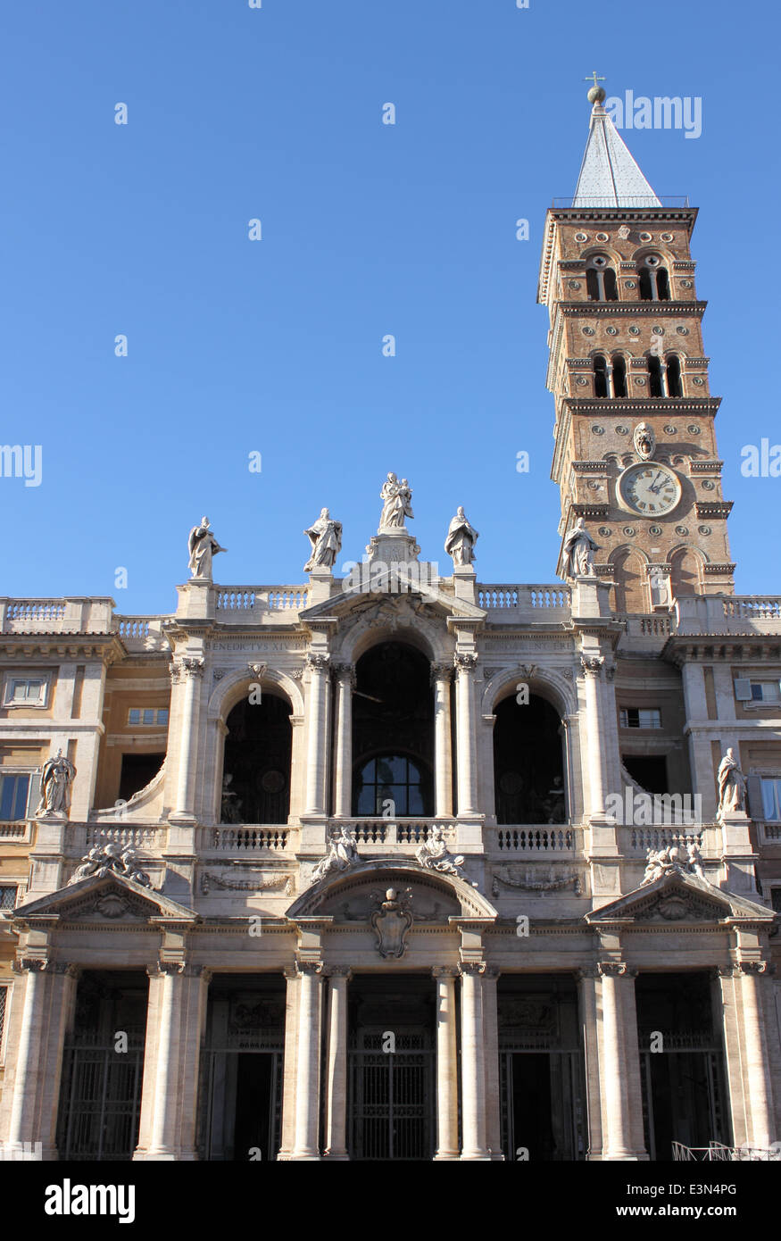Basilique Sainte Marie Majeure à Rome, Italie Banque D'Images
