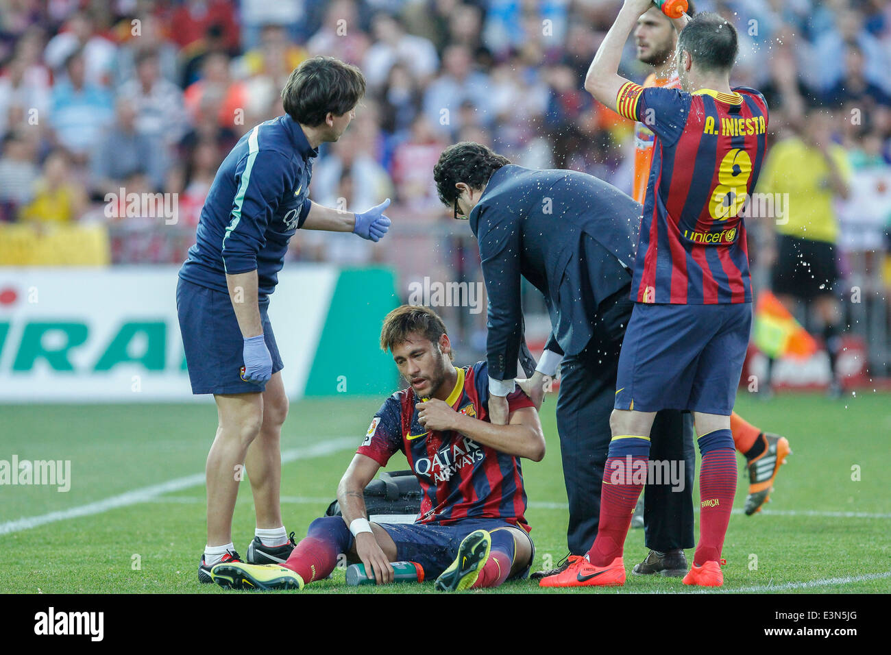 NEYMAR, GRANADA CF FC BARCELONA 1-0 Banque D'Images