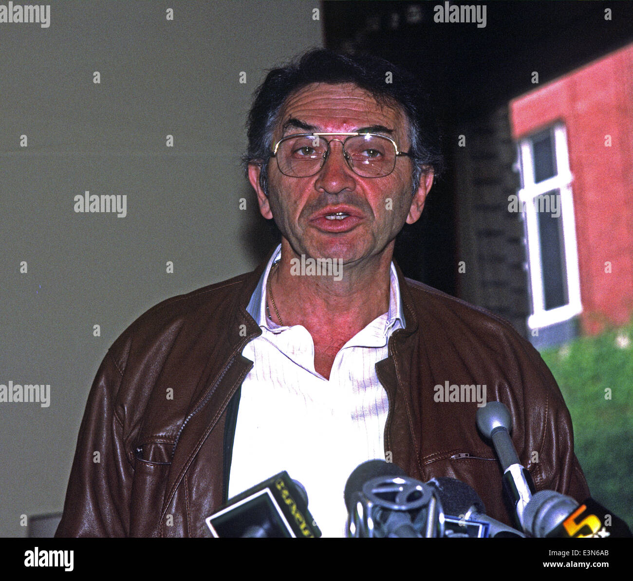 Bill Graham, promoteur de concert, 1987, San Francisco, Banque D'Images