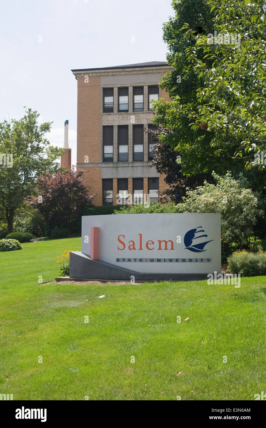 L'Université d'État de Salem Banque D'Images