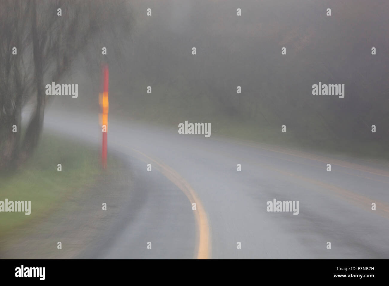 À vide, avec pôle rouge Banque D'Images