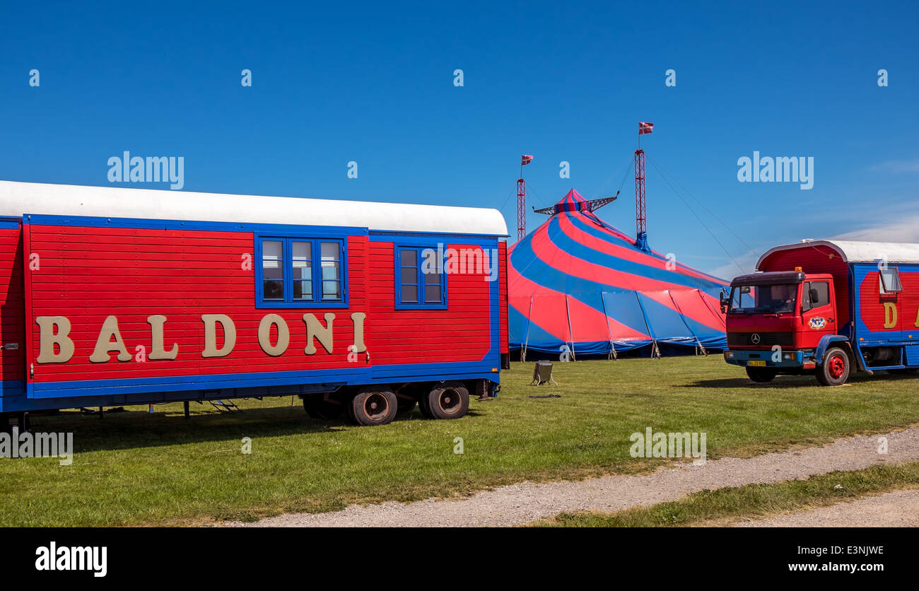 Circus Baldoni, Dragør, Danemark Banque D'Images