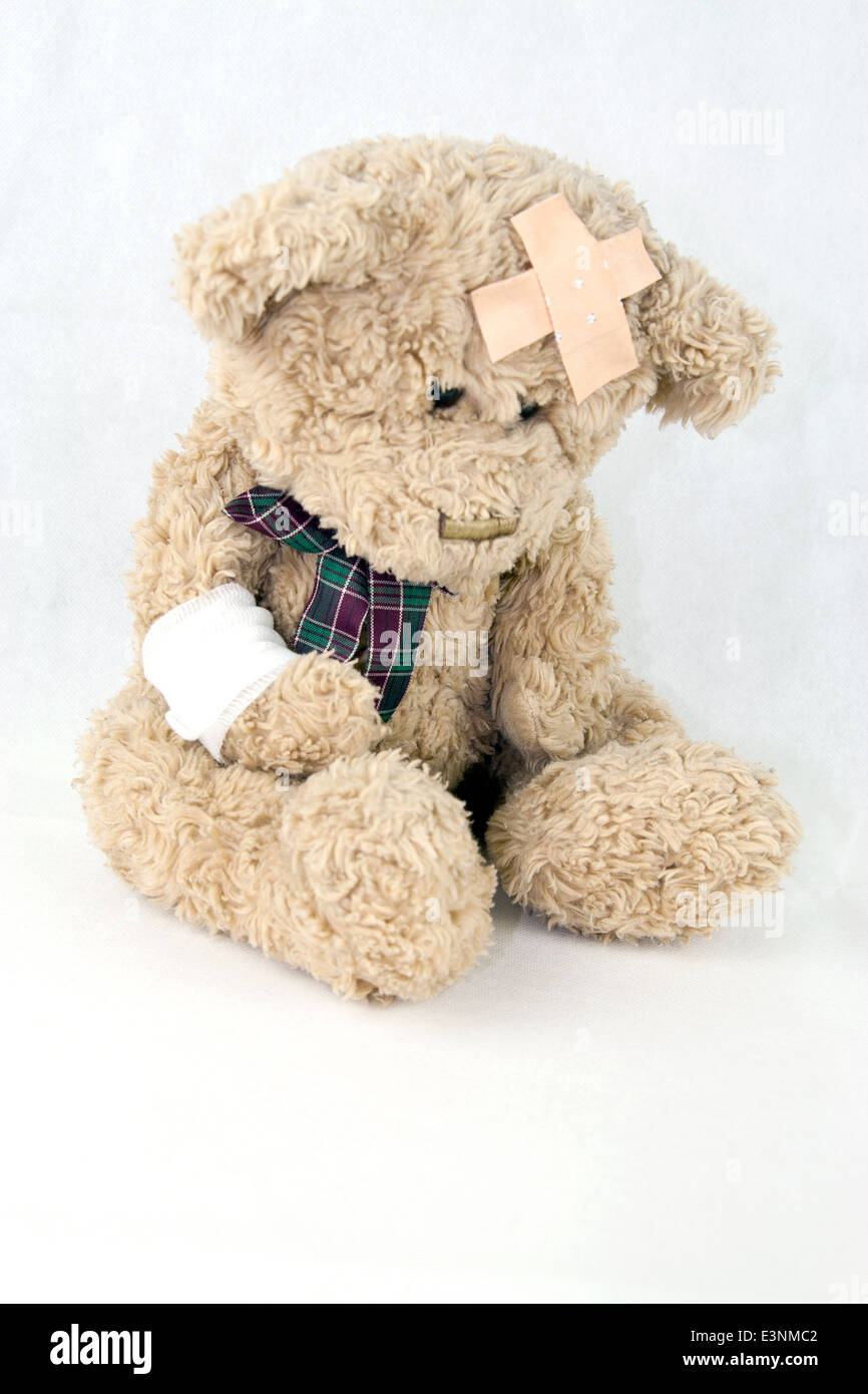 Teddy Verletzter Banque D'Images
