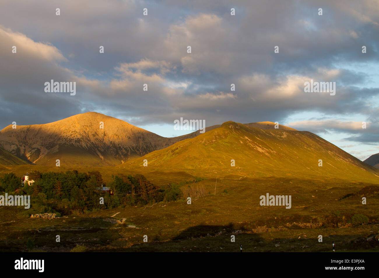 Glen Sligachan, Isle of Skye Banque D'Images