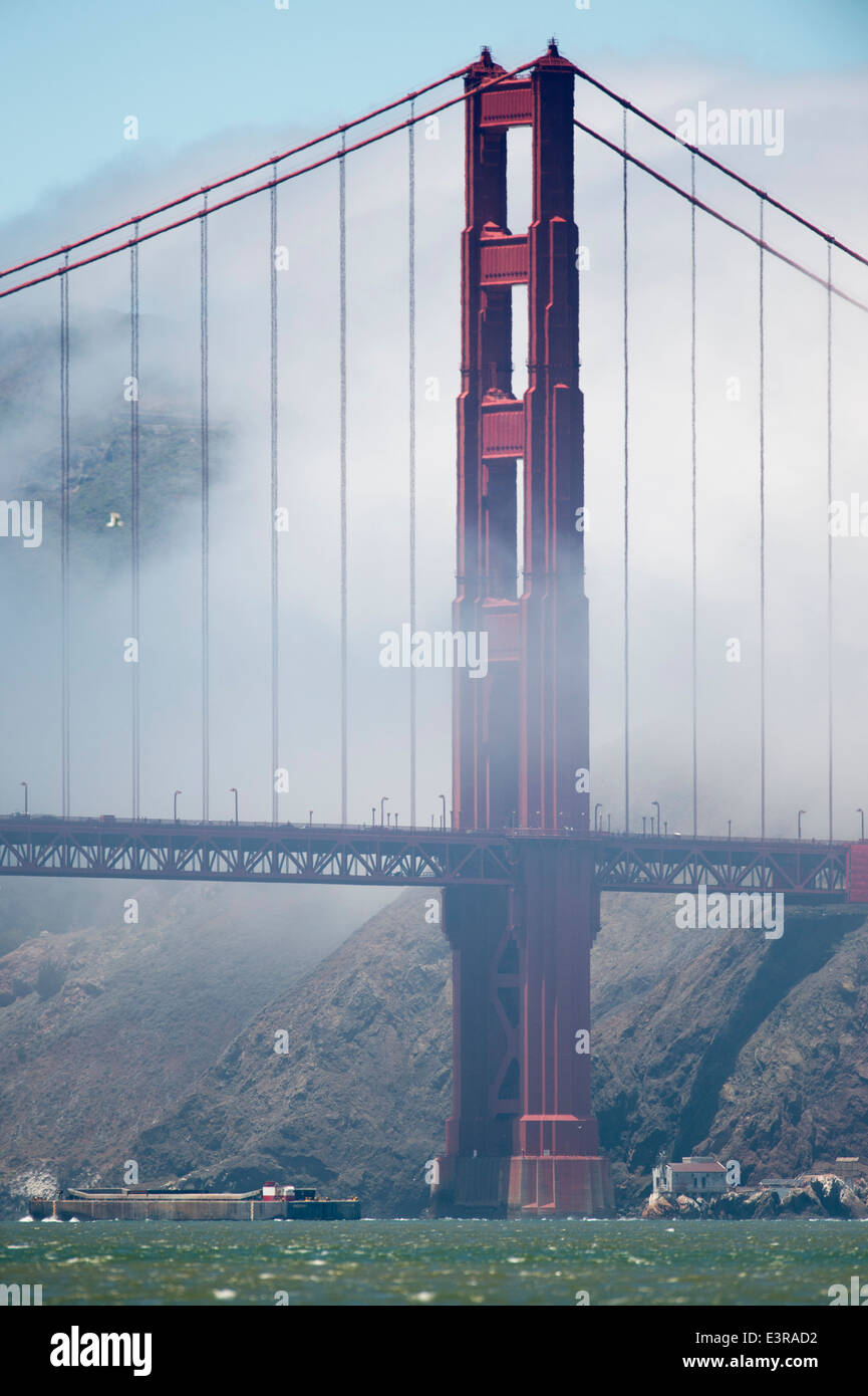 Golden Gate Bridge, San Francisco, USA, Calfornia. Banque D'Images