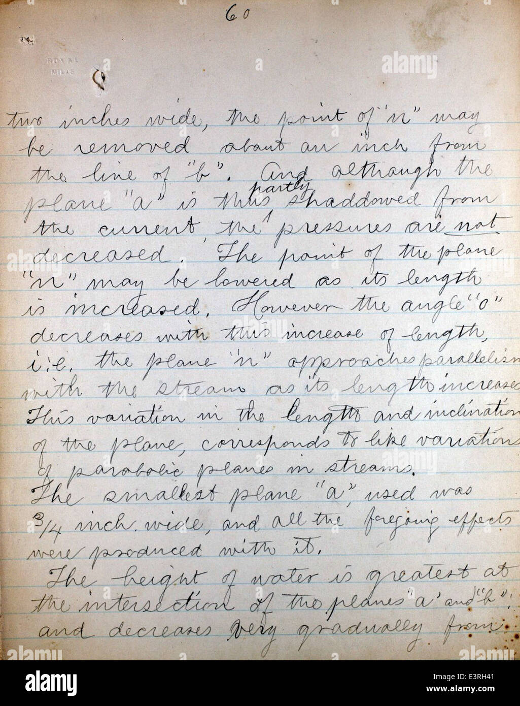 Le manuscrit de Montgomery, datant des années 1960, contient des documents détaillés sur les premiers développements de l'aviation et des figures clés de l'histoire du vol. Le manuscrit fournit des informations inestimables sur les progrès des technologies aéronautiques à cette époque. Banque D'Images