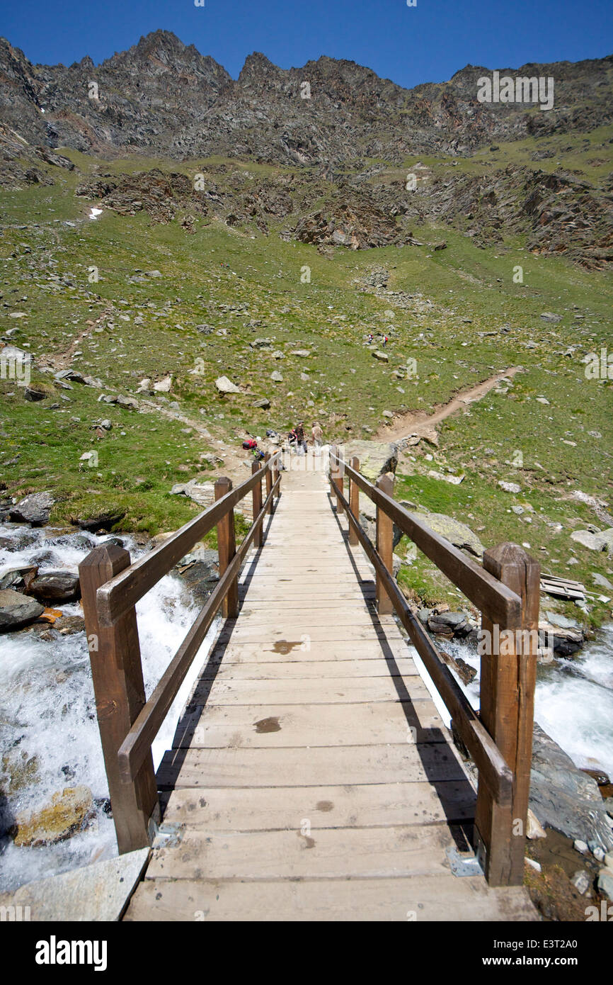 Le Parc National Gran Paradiso Banque D'Images