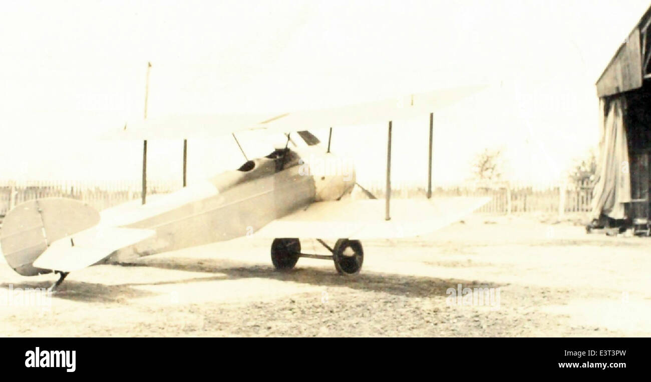 Le Sopwith Dove était un avion britannique produit par la Sopwith Aviation Company au début du XXe siècle. Il a été conçu comme un avion de reconnaissance biplace léger. La Dove a une courte durée de vie opérationnelle, étant principalement utilisée pour des missions d'entraînement et de reconnaissance pendant la première Guerre mondiale Banque D'Images