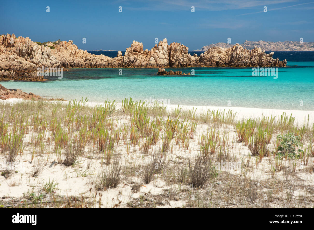 Spiaggia Rosa Préservée Célèbre Plage De Cala Di Rotolîle