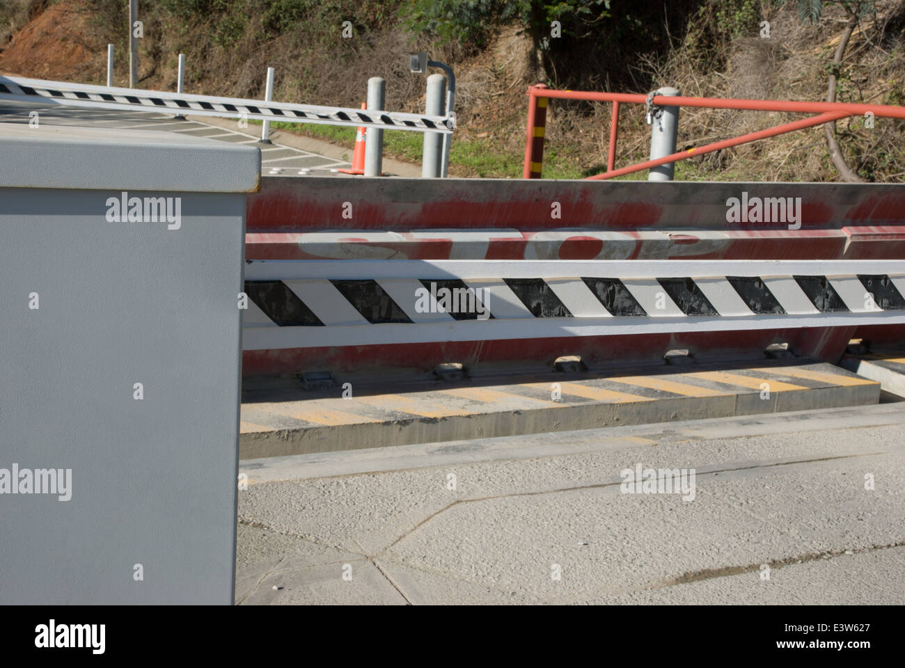 barrage routier Banque D'Images