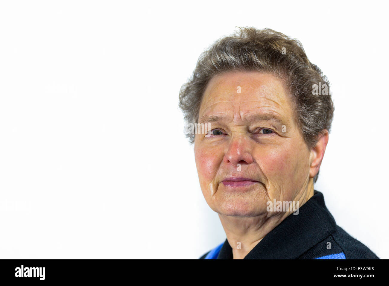 Portrait of senior woman néerlandais Banque D'Images