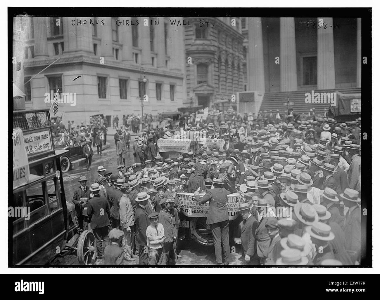 Chorus in Wall St. (LOC) Banque D'Images