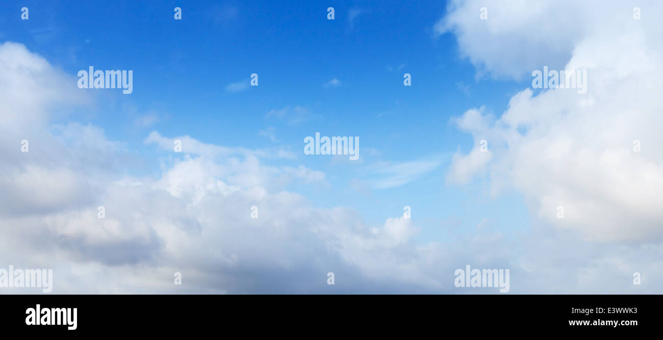 Photo de fond naturel texture Ciel nuageux Banque D'Images