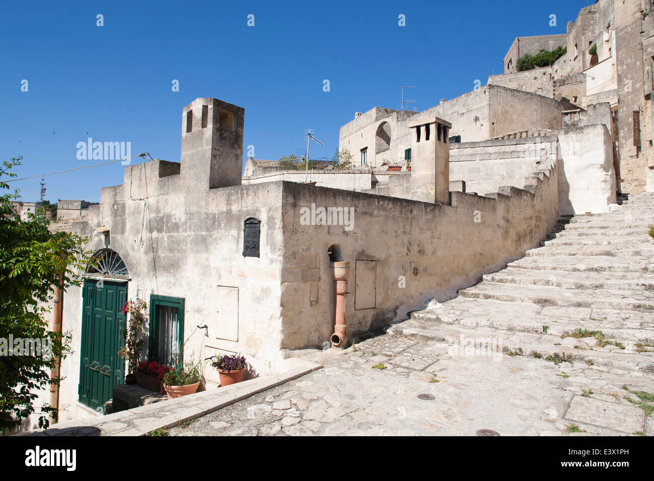 Avis de Matera, Basilicate, Italie, Europe Banque D'Images