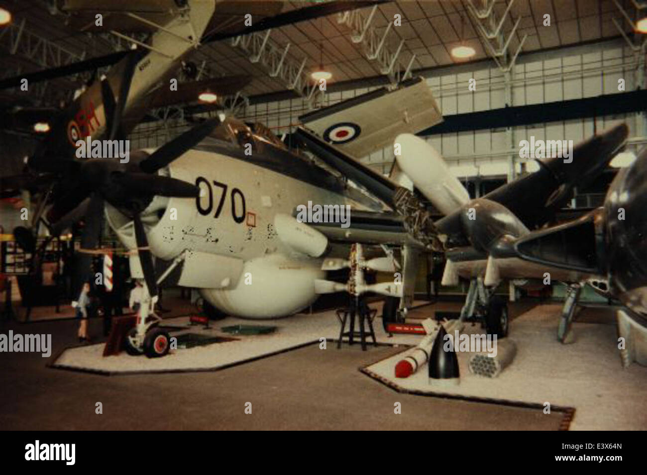 La Fairey Aviation Company était un constructeur aéronautique britannique connu pour produire des avions militaires et civils, avec un accent particulier sur les avions de la seconde Guerre mondiale. Le San Diego Air and Space Museum abrite plusieurs maquettes et artefacts de la collection Fairey. Banque D'Images