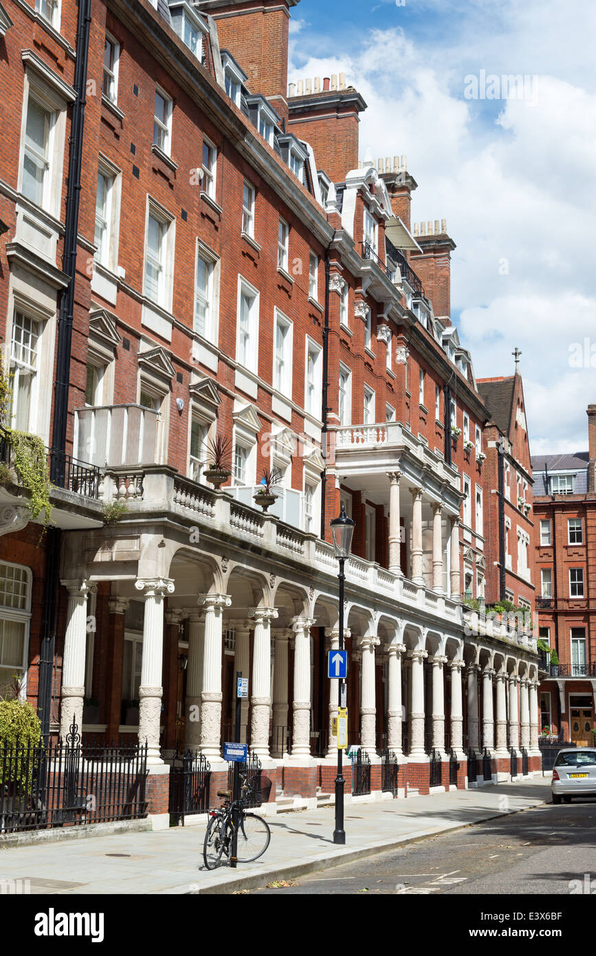 Cadogan Square, Chelsea, Londres, Angleterre, Royaume-Uni Banque D'Images