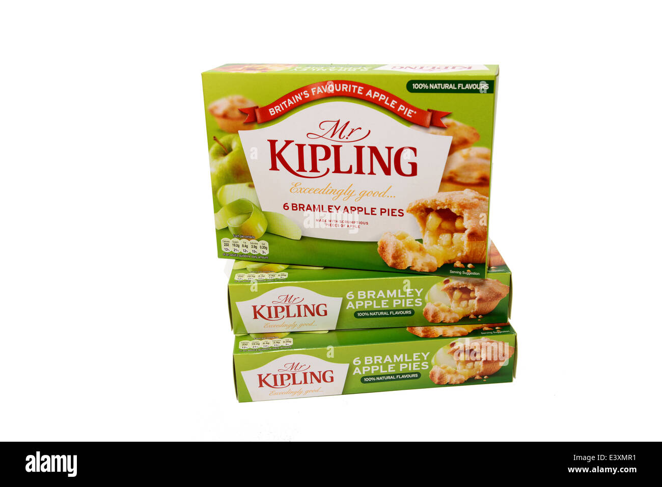 Mr Kipling tartes aux pommes Bramley Banque D'Images