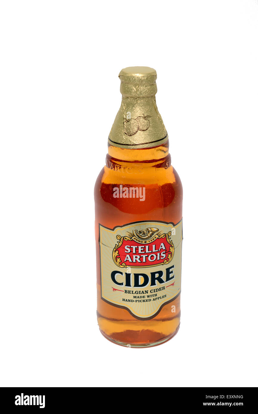 Stella Artois Cidre Banque D'Images