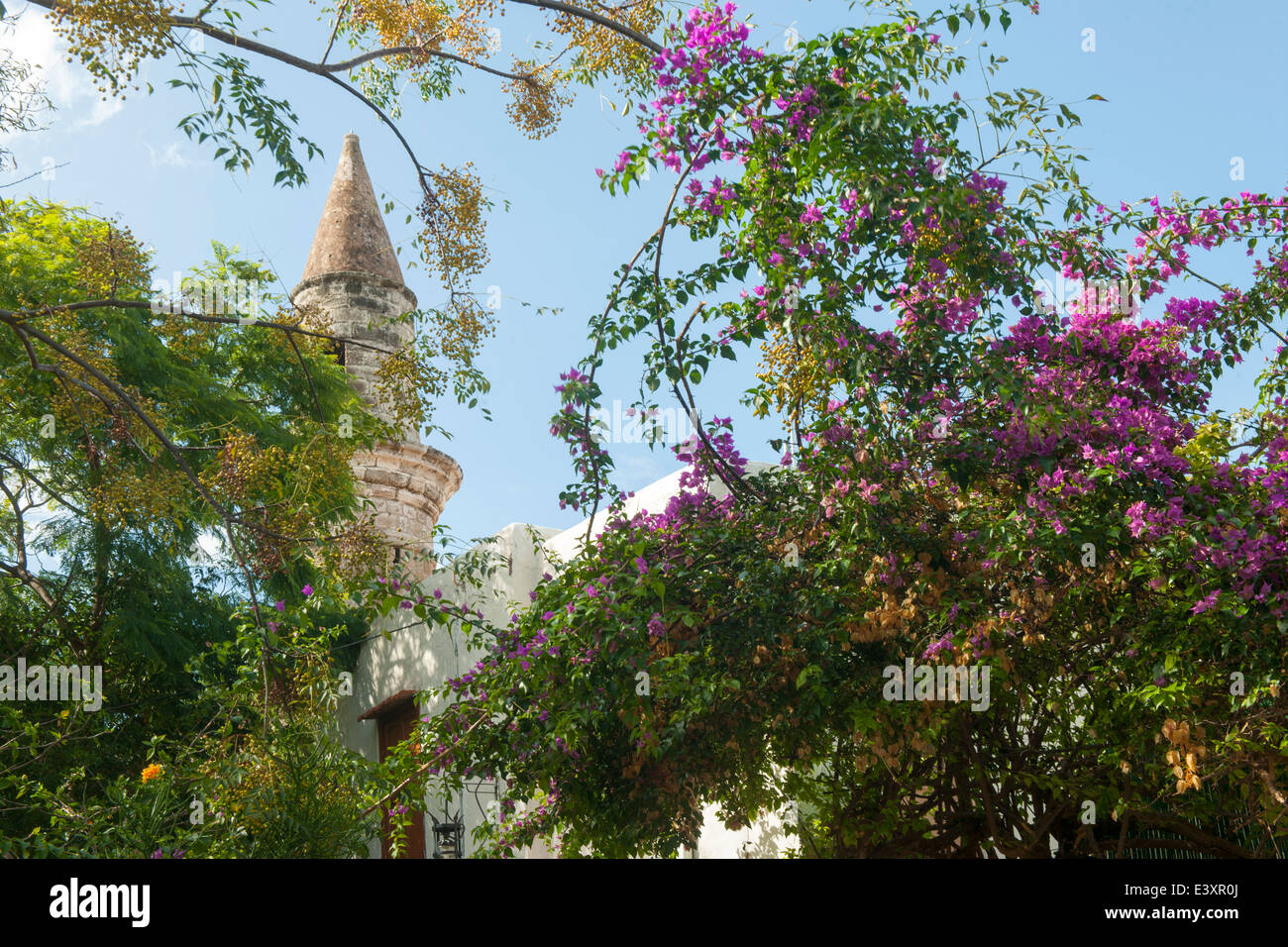 Spanien, Rhodos-Stadt, Altstadt, Platia Athina, Agios Spiridion (Kavakli-Moschee) Banque D'Images