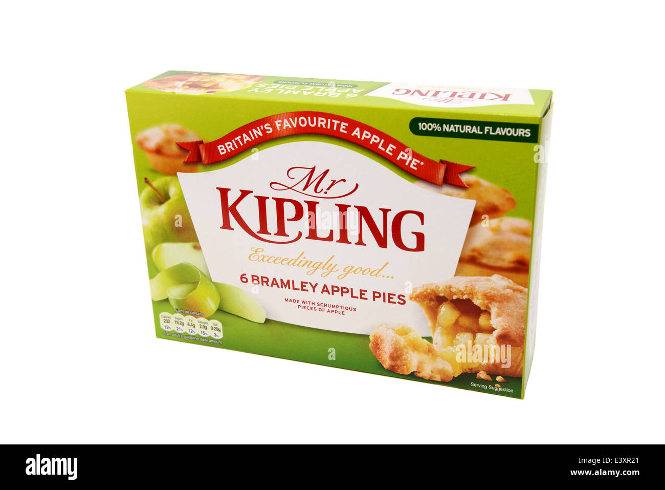 Mr Kipling tartes aux pommes Bramley Banque D'Images