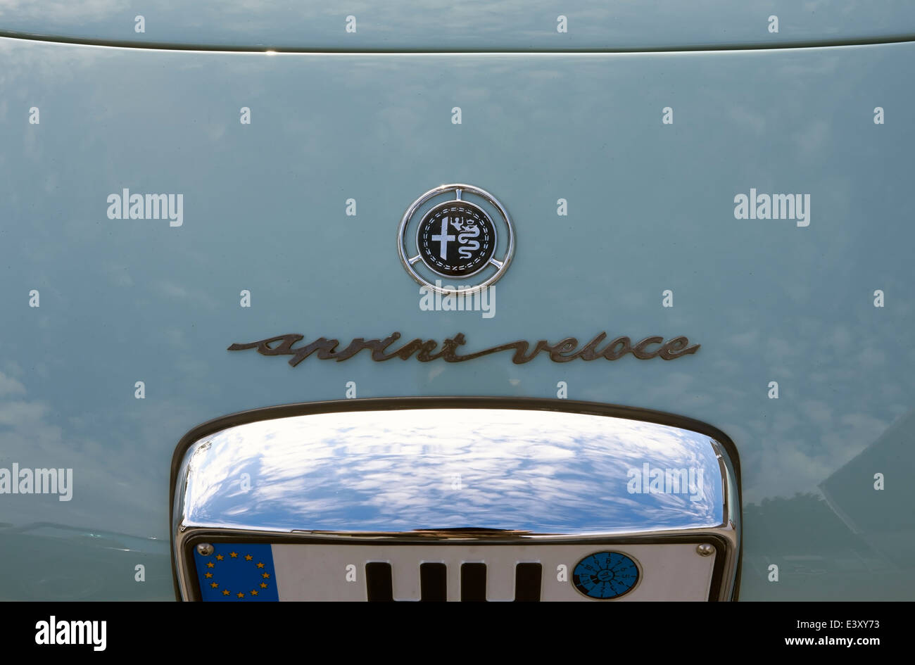 1960 Alfa Romeo Giulietta Sprint Veloce Banque D'Images
