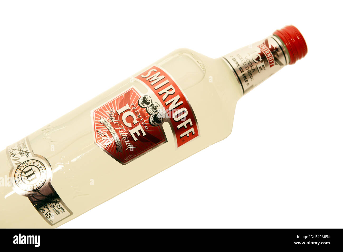 Smirnoff ice vodka mixed drink Banque de photographies et d’images à ...