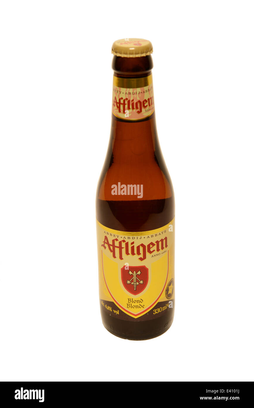 Bière Blonde Affligem Banque D'Images