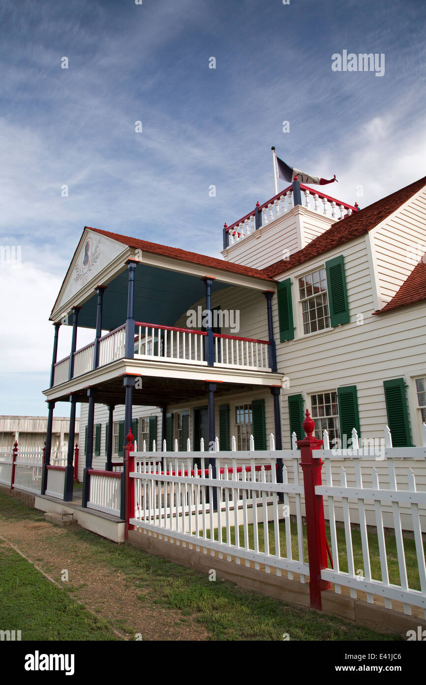 Fort Union Trading Post Lieu historique national. Banque D'Images