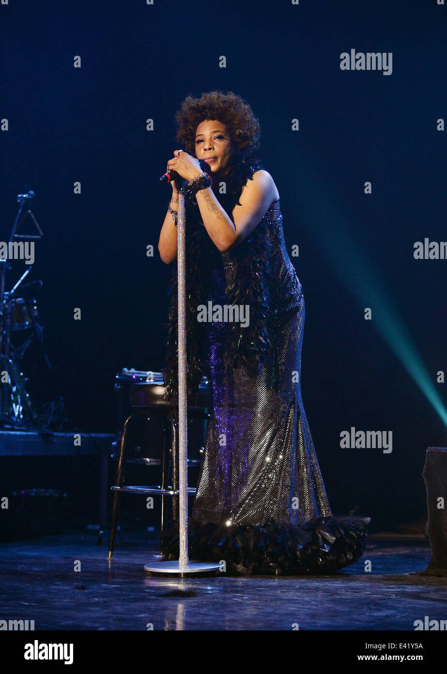 Macy Gray effectue lors de son 14e anniversaire - "sur la façon dont la vie est' au Casino Miami Jai Alai En vedette : Macy Gray Où : Miami, Florida, United States Quand : 31 déc 2013 Banque D'Images