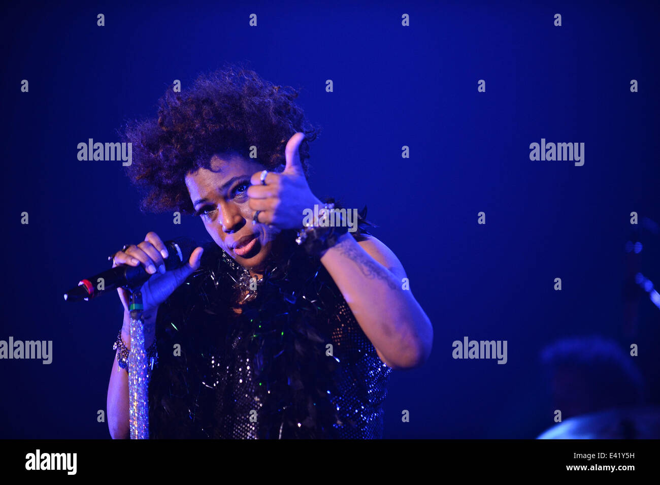 Macy Gray effectue lors de son 14e anniversaire - "sur la façon dont la vie est' au Casino Miami Jai Alai En vedette : Macy Gray Où : Miami, Florida, United States Quand : 31 déc 2013 Banque D'Images