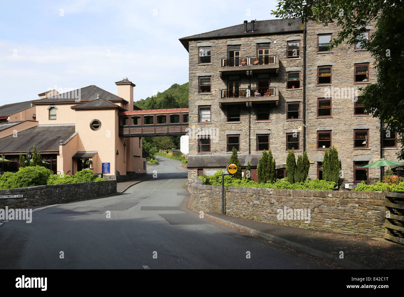 Whitewater Hotel à Backbarrow, Nr Ulverston, Cumbria Banque D'Images