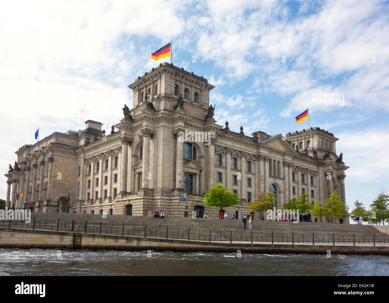 Berlin - Reichstag Banque D'Images