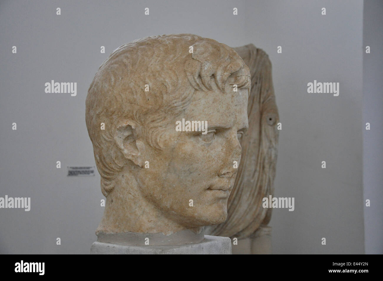 Musée de site archéologique, Tindari, Patti, Messine, Sicile, Italie Banque D'Images